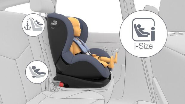Animierter Babysitz im Fahrzeug 