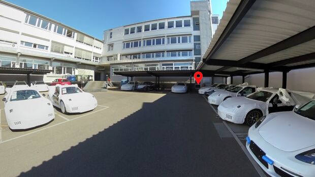 Porsche Exclusive Manufaktur Startstation in der 3D Anwendung